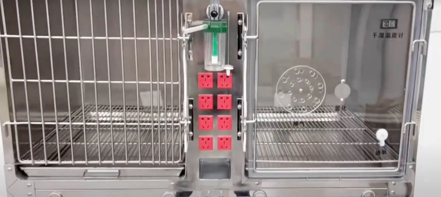 Vet Oxygen Cage Display Video