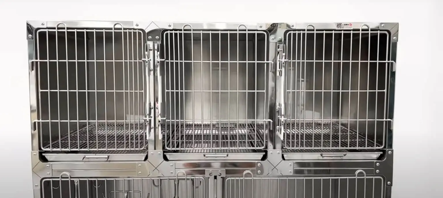 Vet Dog Cage Display Video