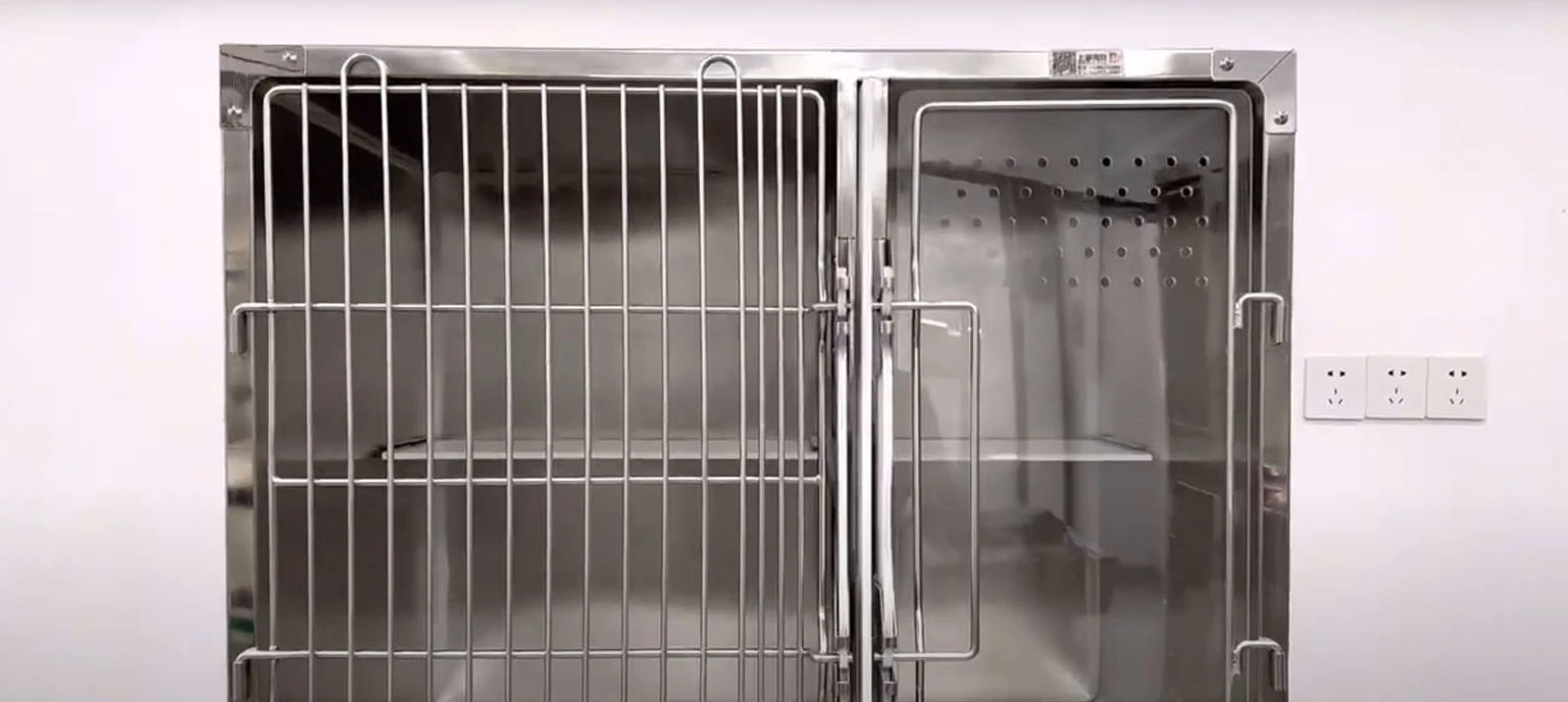 Vet Cat Cage Display Video